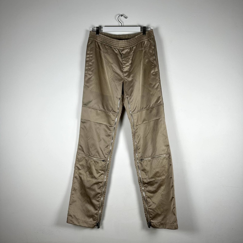 Alyx Shiny Multi-Zip Gold Space Pants